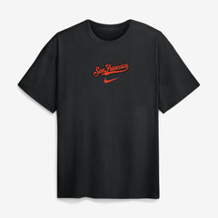 San Francisco Giants Nike City Name Max 90 T-Shirt - Black - Nike Discount