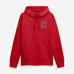 Cleveland Guardians Nike Primetime Lockup Full-Zip Hoodie - Red - Nike Sale