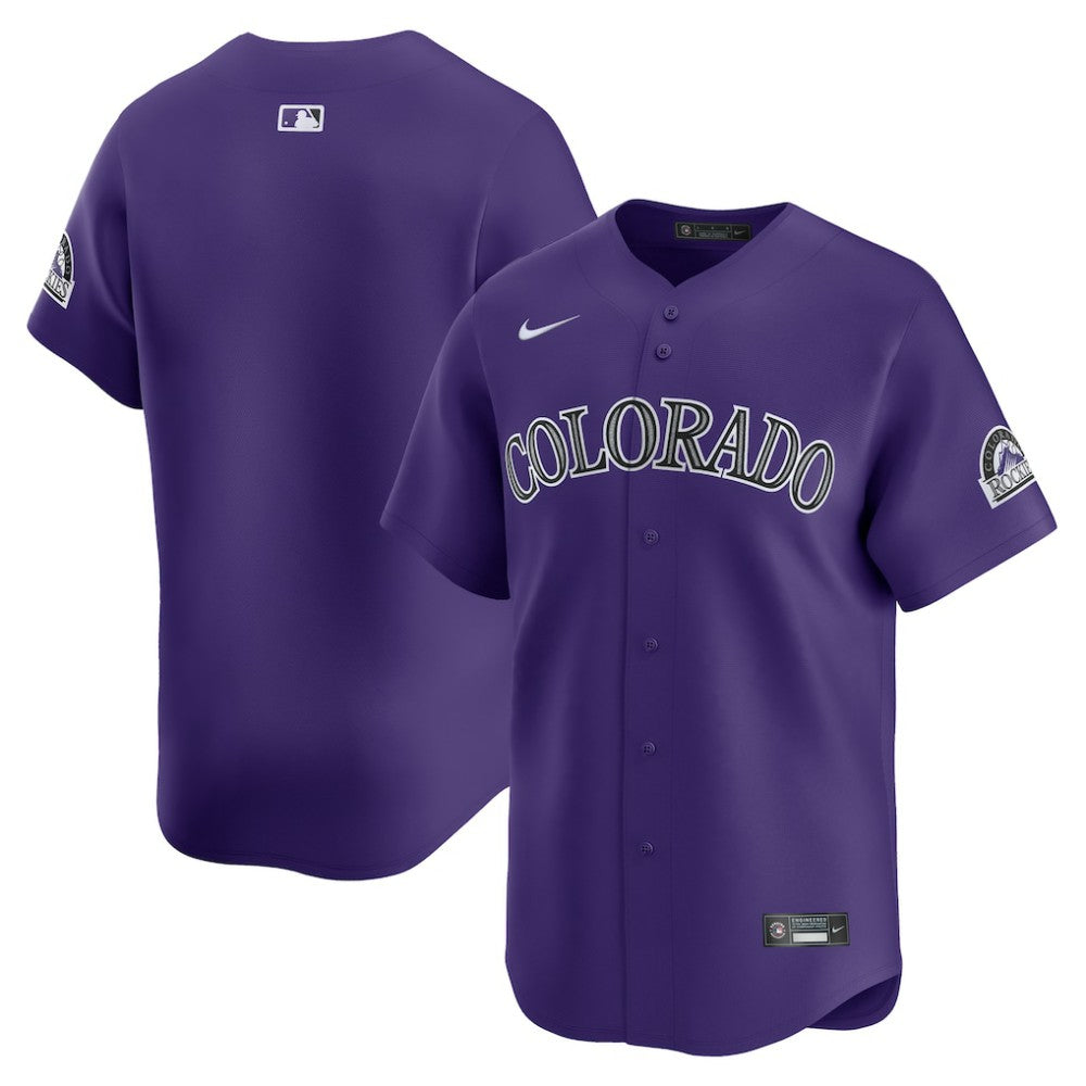 Colorado Rockies Nike Alternate Limited Jersey - Purple - Nike Discount