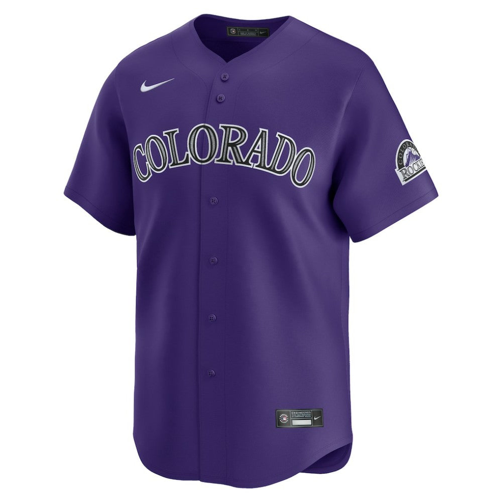 Colorado Rockies Nike Alternate Limited Jersey - Purple - Nike Discount