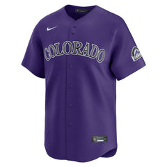 Colorado Rockies Nike Alternate Limited Jersey - Purple - Nike Discount