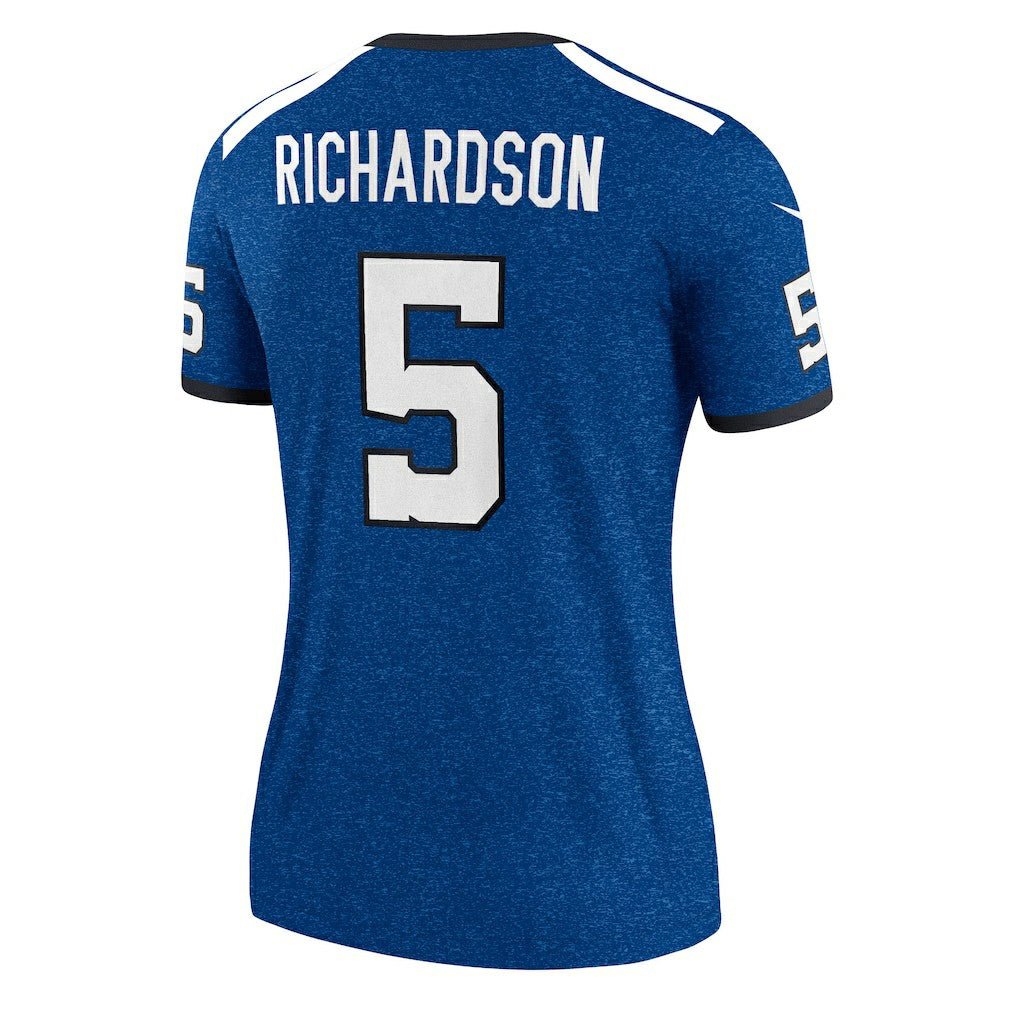 Nike Anthony Richardson Indianapolis Colts Women's Alternate Legend Player Performance Top Royal
