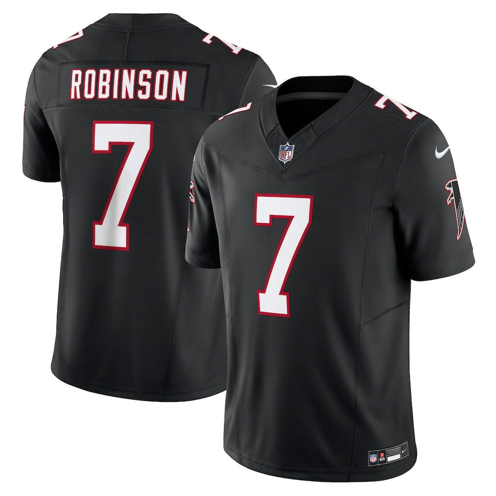 Nike Bijan Robinson Atlanta Falcons Alternate Vapor F.U.S.E. Limited Jersey Black