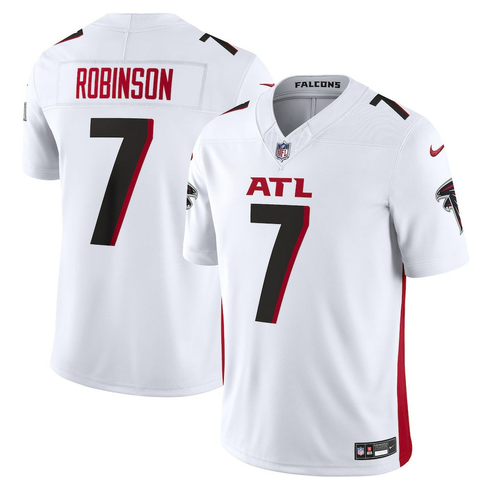 Nike Bijan Robinson Atlanta Falcons Vapor F.U.S.E. Limited Jersey White