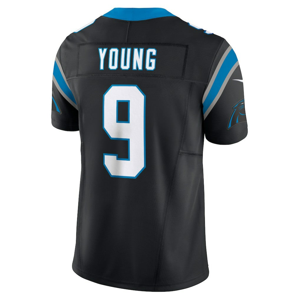 Nike Bryce Young Carolina Panthers Vapor F.U.S.E. Limited Jersey Black