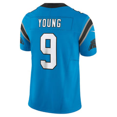 Nike Bryce Young Carolina Panthers Vapor F.U.S.E. Limited Jersey Blue