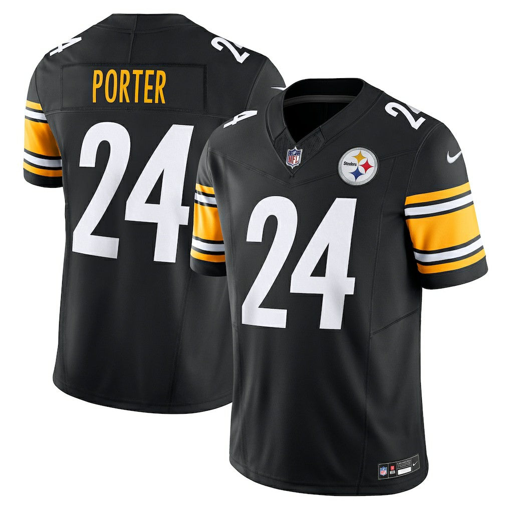 Nike Joey Porter Jr. Pittsburgh Steelers Vapor F.U.S.E. Limited Jersey Black