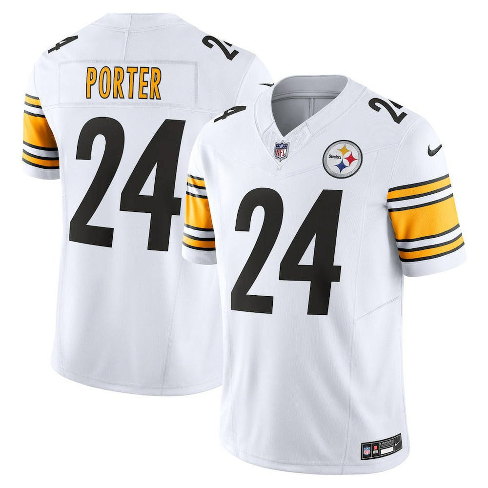 Nike Joey Porter Jr. Pittsburgh Steelers Vapor F.U.S.E. Limited Jersey White