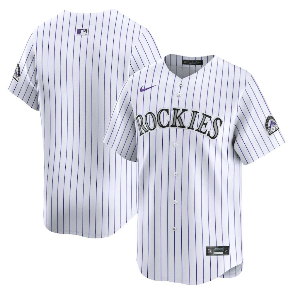 Colorado Rockies Nike Home Limited Player Jersey - White - Nike Sale