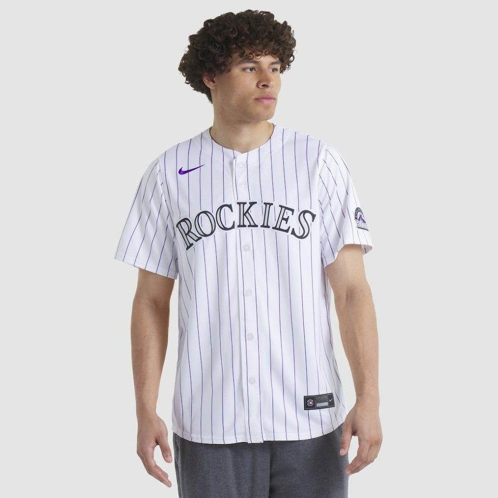 Colorado Rockies Nike Home Limited Player Jersey - White - Nike Sale