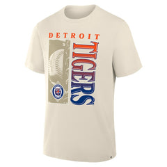 Detroit Tigers Fanatics Legacy T-Shirt - Cream - Fanatics Discount