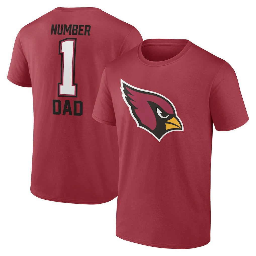 Fanatics Arizona Cardinals Father's Day T-Shirt Cardinal