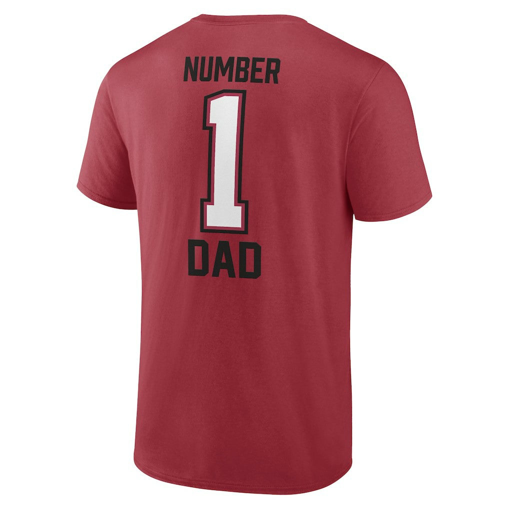 Fanatics Arizona Cardinals Father's Day T-Shirt Cardinal