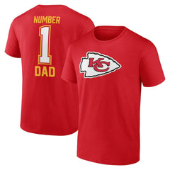 Fanatics Kansas City Chiefs Father's Day T-Shirt Red
