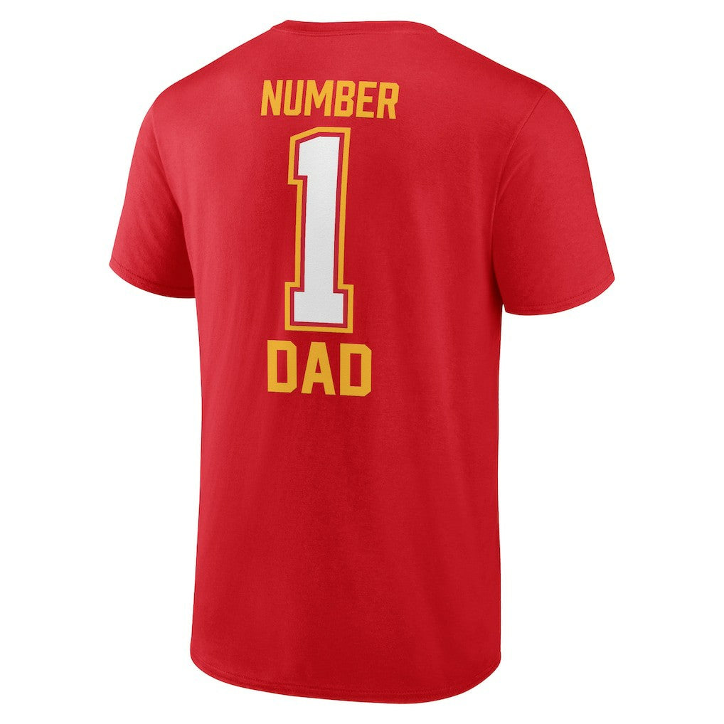 Fanatics Kansas City Chiefs Father's Day T-Shirt Red