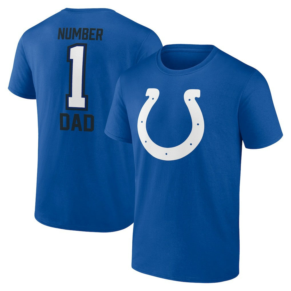 Fanatics Indianapolis Colts Father's Day T-Shirt Royal