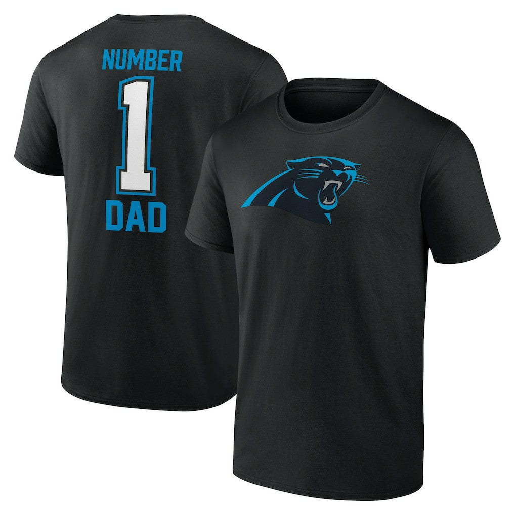 Fanatics Carolina Panthers Father's Day T-Shirt Black