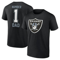 Fanatics Las Vegas Raiders Father's Day T-Shirt Black