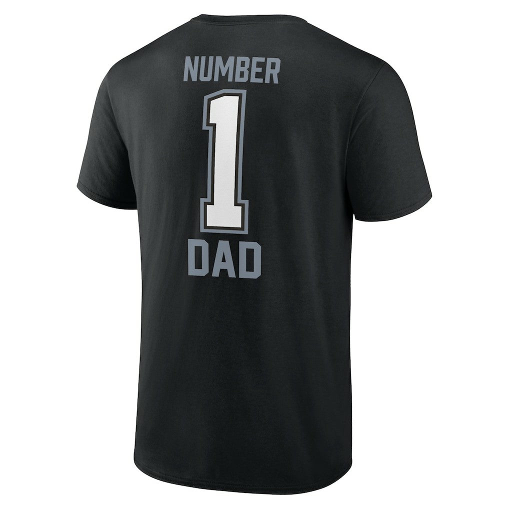 Fanatics Las Vegas Raiders Father's Day T-Shirt Black