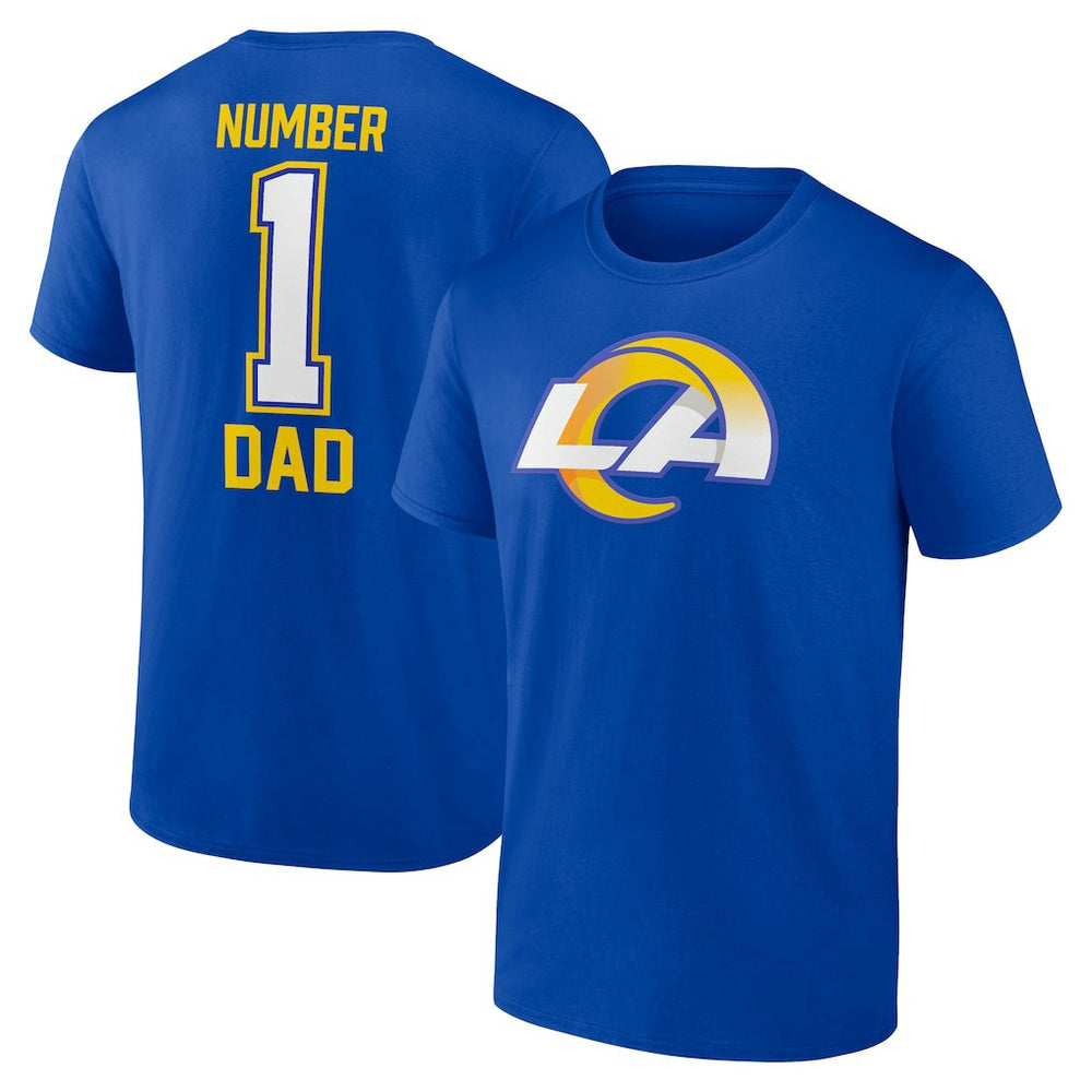 Fanatics Los Angeles Rams Father's Day T-Shirt Royal