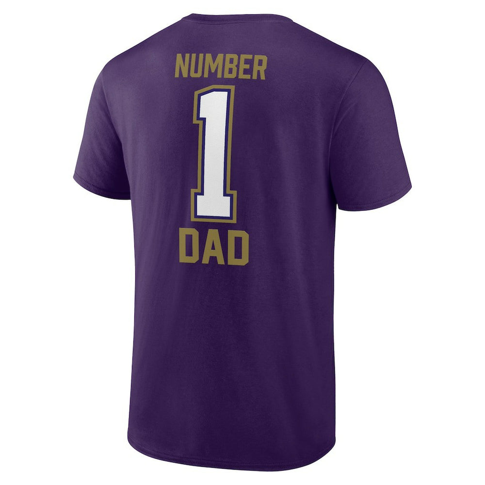 Fanatics Baltimore Ravens Father's Day T-Shirt Purple