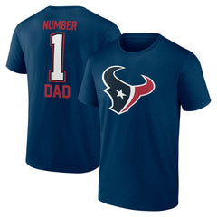Fanatics Houston Texans Father's Day T-Shirt Navy