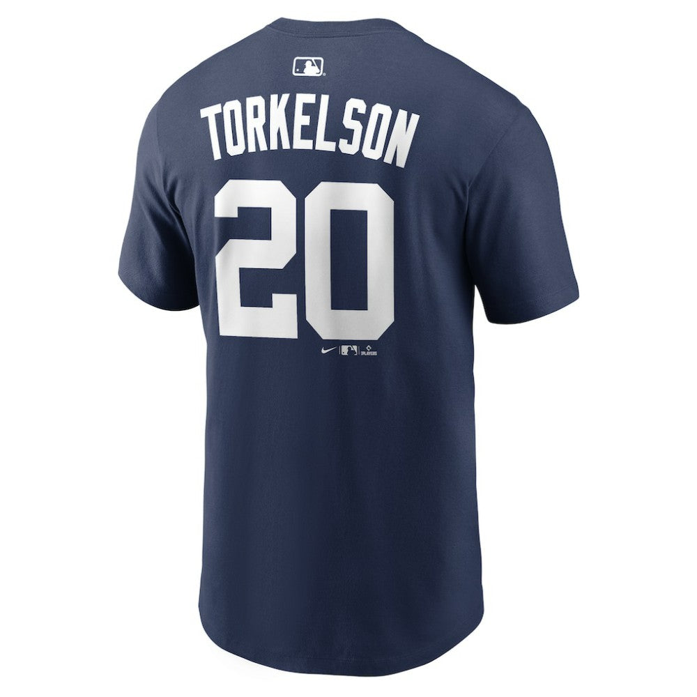 Spencer Torkelson Detroit Tigers Nike Home Name & Number T-Shirt - Navy - Nike Lifestyle