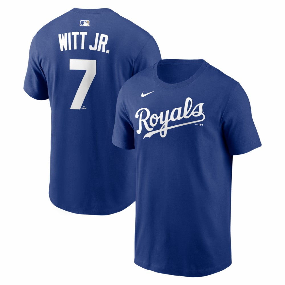 Bobby Witt Jr. Kansas City Royals Nike Name & Number T-Shirt - Royal - Nike on Sale