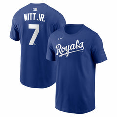 Bobby Witt Jr. Kansas City Royals Nike Name & Number T-Shirt - Royal - Nike on Sale