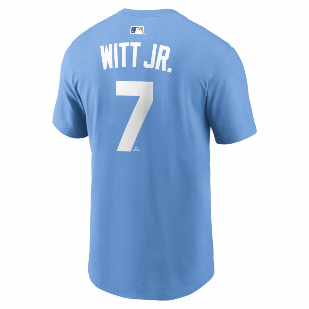 Bobby Witt Jr. Kansas City Royals Nike Name & Number T-Shirt - Light Blue - Nike Sale