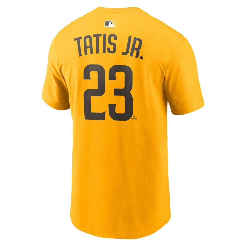 Fernando Tatis Jr. San Diego Padres Nike Name & Number T-Shirt - Gold - Nike Online