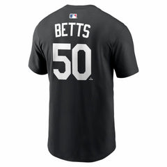Mookie Betts Los Angeles Dodgers Nike Name & Number T-Shirt - Black - Nike on Sale