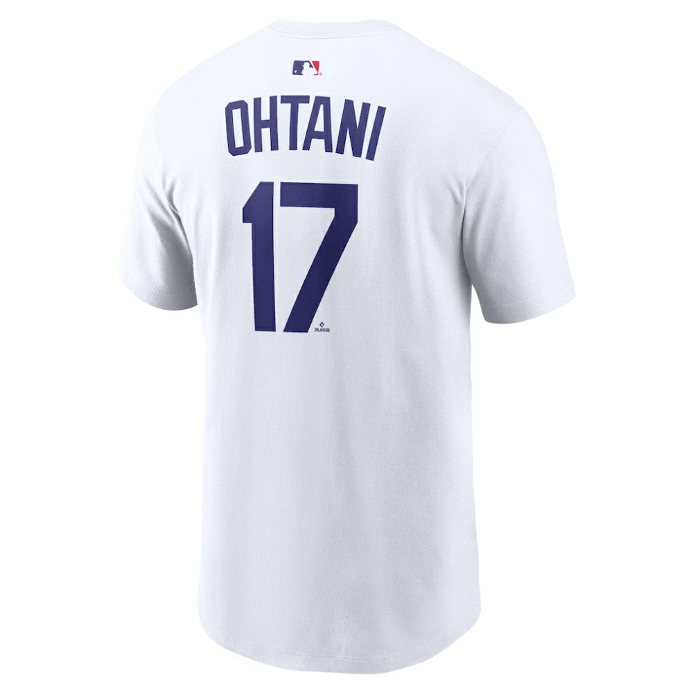 Shohei Ohtani Los Angeles Dodgers Nike Name & Number T-Shirt - White - Nike Discount