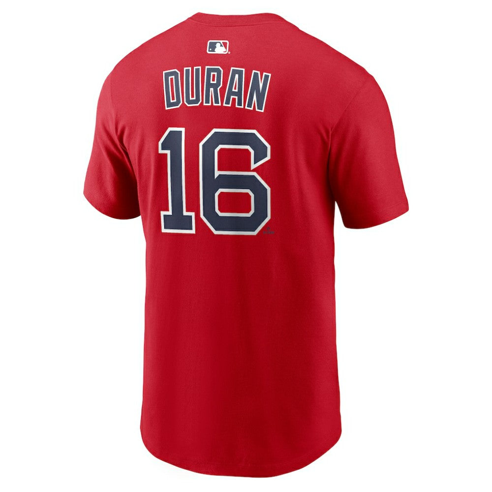 Jarren Duran Boston Red Sox Nike Name & Number T-Shirt - Red - Nike Lifestyle