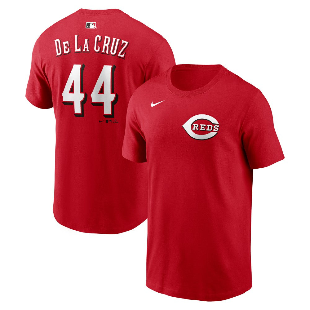 Elly De La Cruz Cincinnati Reds Nike Home Name & Number T-Shirt - Red - Nike Sale