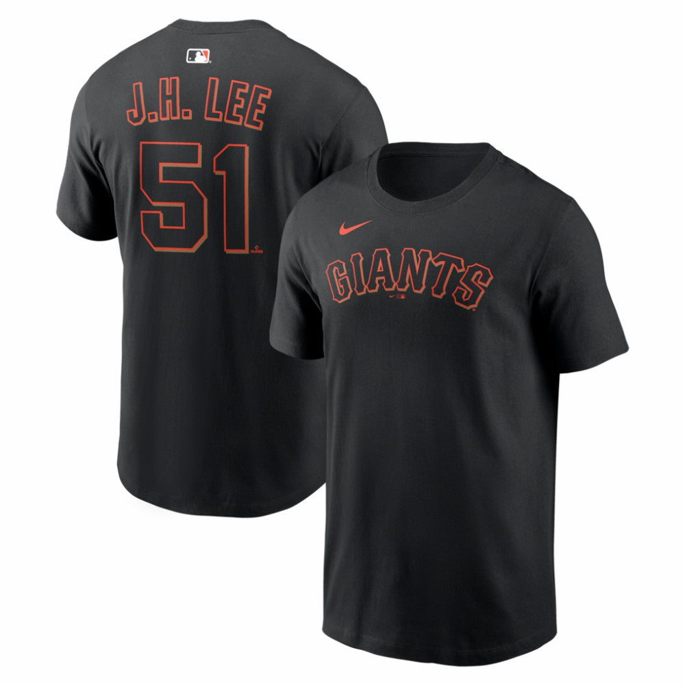 Jung Hoo Lee San Francisco Giants Nike Name & Number T-Shirt - Black - Nike on Sale