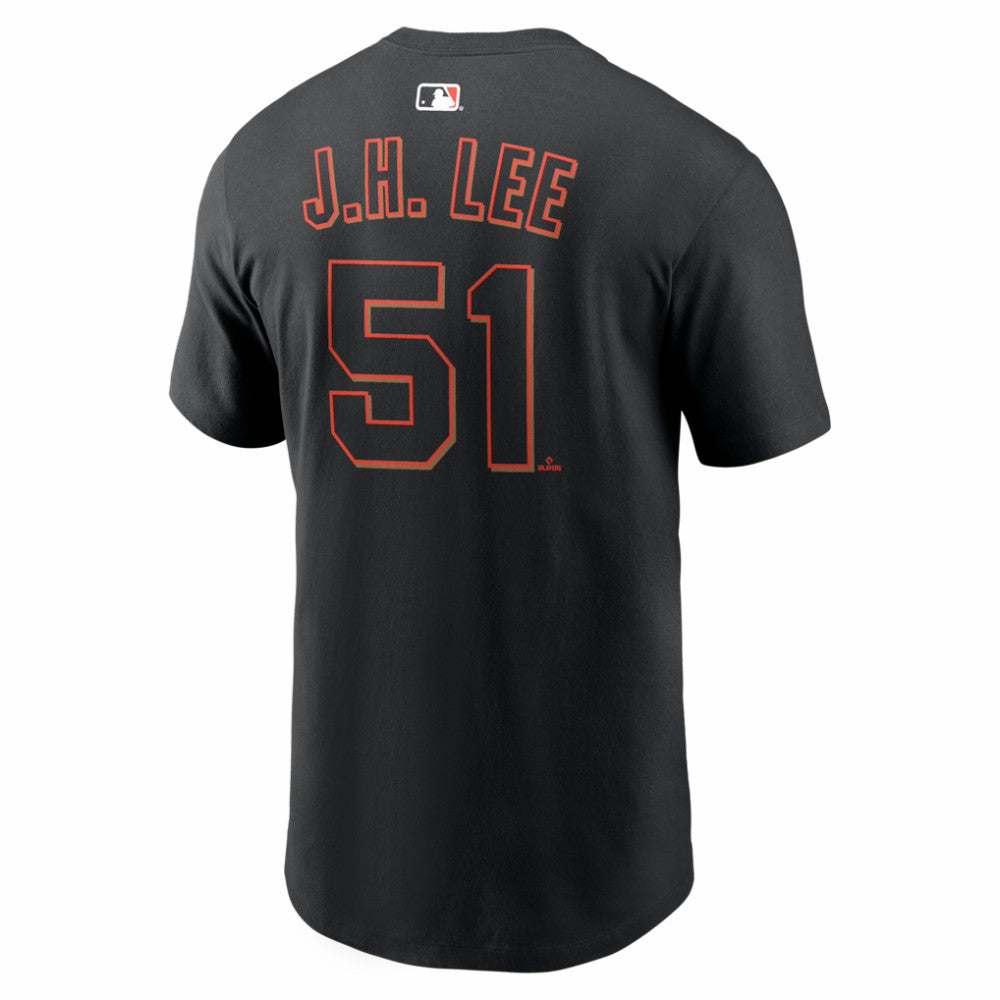 Jung Hoo Lee San Francisco Giants Nike Name & Number T-Shirt - Black - Nike on Sale