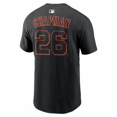 Matt Chapman San Francisco Giants Nike Home Name & Number T-Shirt - Black - Nike Online