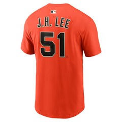 Jung Hoo Lee San Francisco Giants Nike Name & Number T-Shirt - Orange - Nike Online