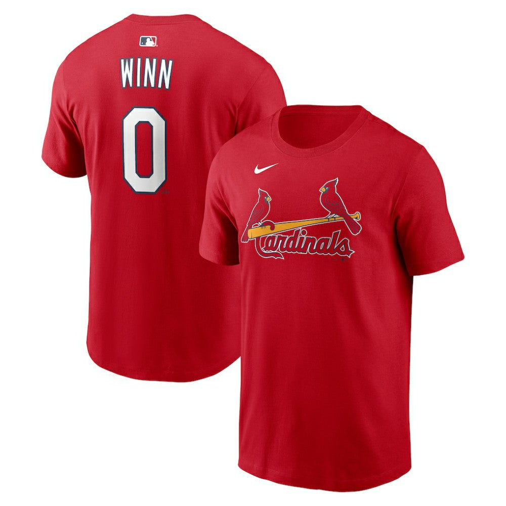 Masyn Winn St. Louis Cardinals Nike Home Name & Number T-Shirt - Red - Nike Online