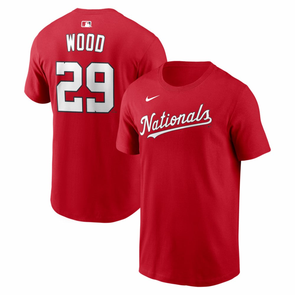 James Wood Washington Nationals Nike Home Name & Number T-Shirt - Red - Nike on Sale
