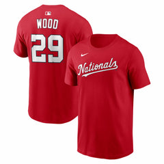 James Wood Washington Nationals Nike Home Name & Number T-Shirt - Red - Nike on Sale