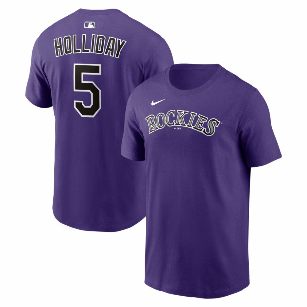 Matt Holliday Colorado Rockies Nike Cooperstown Collection Name & Number T-Shirt - Purple - Nike Discount