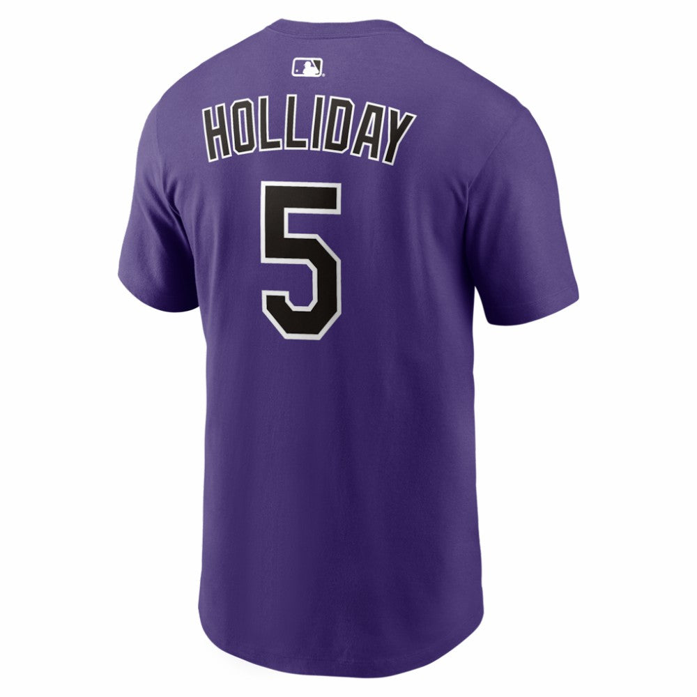 Matt Holliday Colorado Rockies Nike Cooperstown Collection Name & Number T-Shirt - Purple - Nike Discount