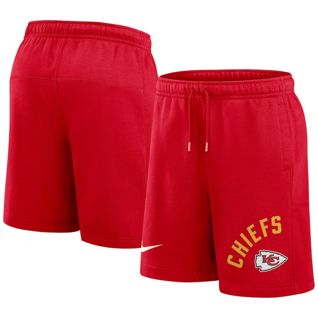 Nike Kansas City Chiefs Arched Kicker Shorts Red