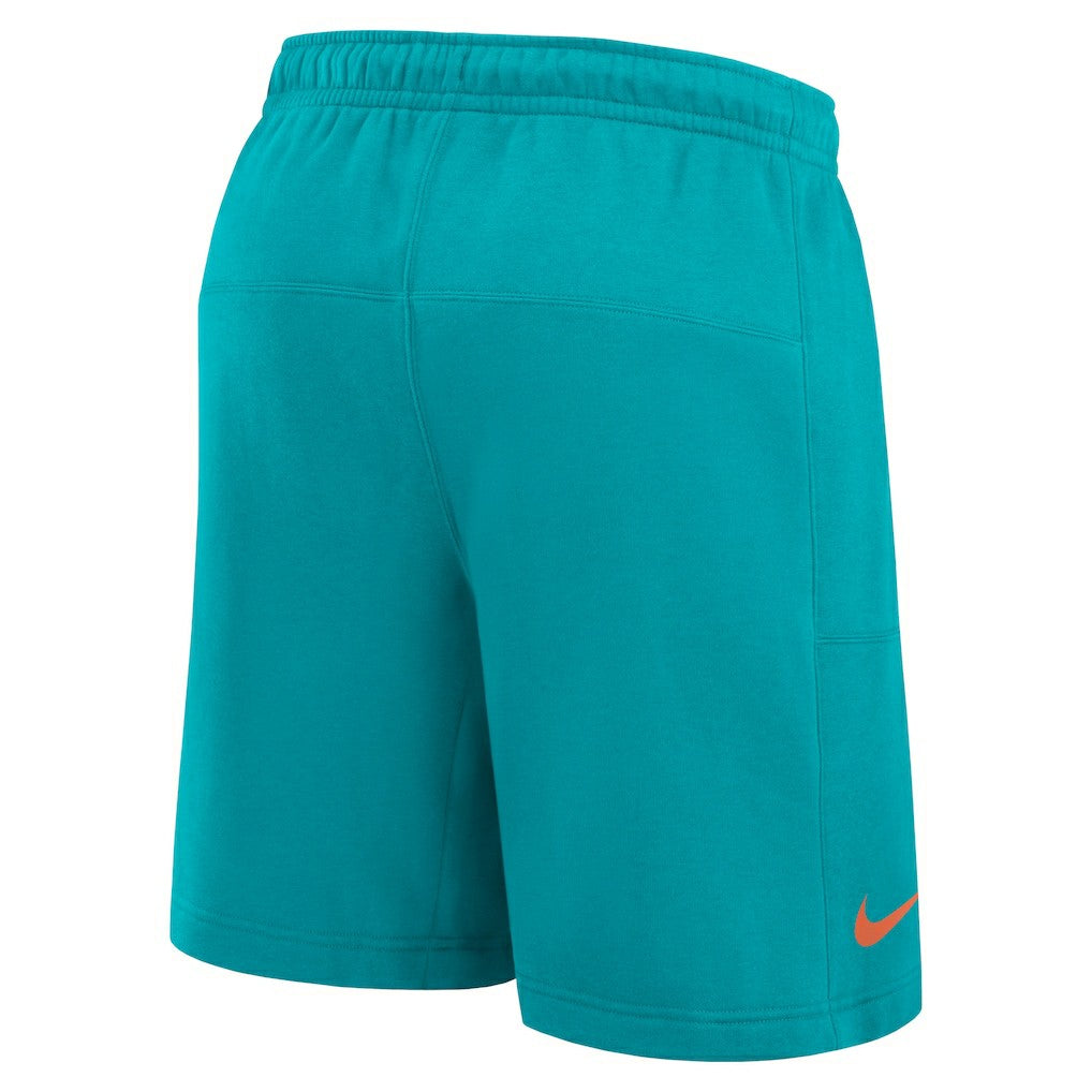 Nike Miami Dolphins Arched Kicker Shorts Aqua