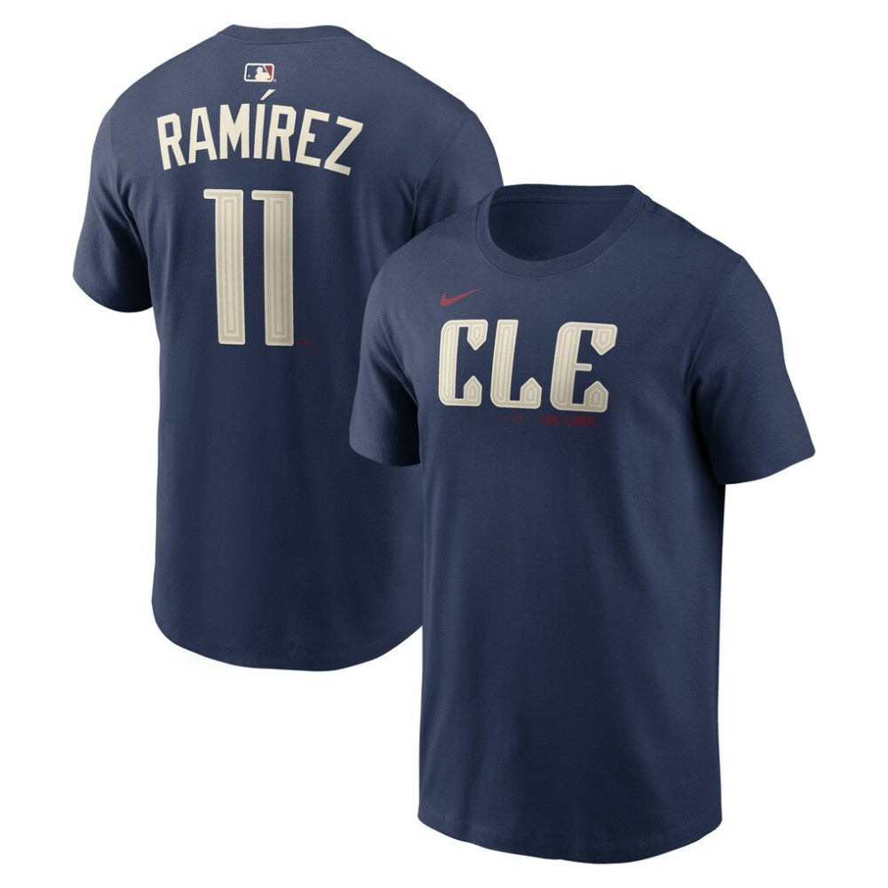 José Ramírez Cleveland Guardians Nike City Connect Name & Number T-Shirt - Navy - Nike Sale