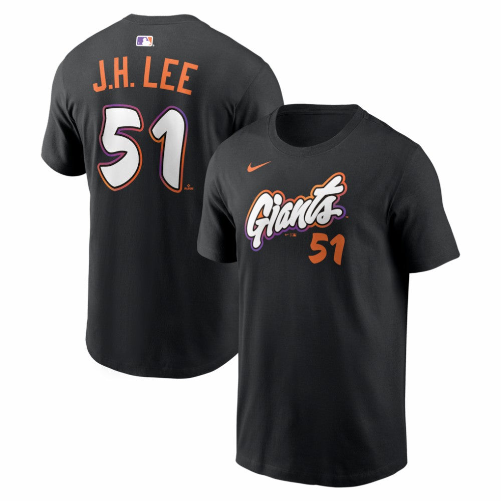Jung Hoo Lee San Francisco Giants Nike City Connect Name & Number T-Shirt - Black - Nike Discount