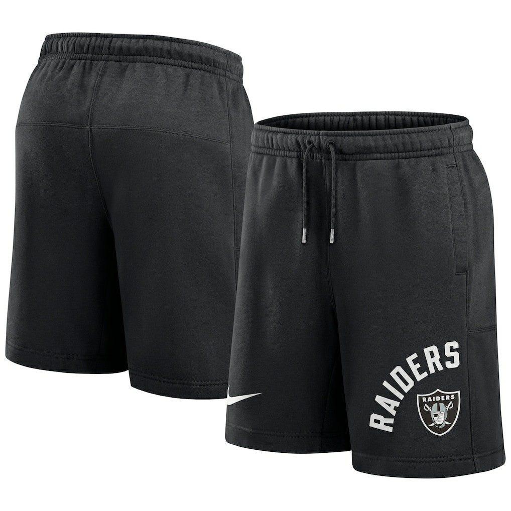 Nike Las Vegas Raiders Arched Kicker Shorts Black