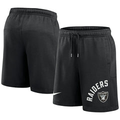 Nike Las Vegas Raiders Arched Kicker Shorts Black